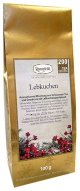 画像: ジンジャーブレッドティー　１００ｇ　欧米のクリスマス　冬季限定　ロンネフェルトの冬紅茶　　ドイツクリスマス　