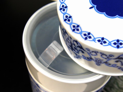 画像: 素敵な保存CAN（缶）デュールブルー